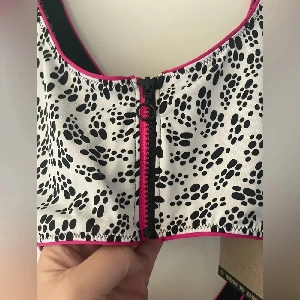 Nike Party Dots Cutout Swimsuit